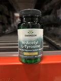 Swanson Amino Acid N-Acetyl L-Tyrosine 350 Milligrams 60 Capsules
