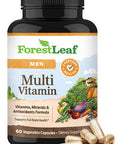 ForestLeaf Daily Vitamin Multivitamin for Men 60 Veg Caps