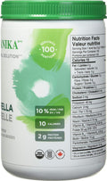 Organika Chlorella Certified Organic Powder- Broken Cell Wall For Enhanced Bioavailability, Extensive Nutrient Profile, Alkalining, Detoxify- 300G
