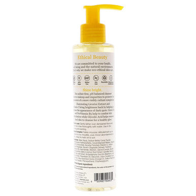 DERMA E Vitamin C Cleanser - Daily Brightening Cleanser Hydrating Face Wash to Even Out Skin Tone Moisturizing Face Cleanser for a Radiant Glow, 6 fl oz