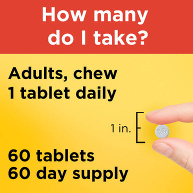 Nature Made Chewable Vitamin C 500 Mg Dietary Supplement For Immune Support 60 Tablets 60 Day Supply