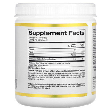 Collagen Peptides Powder With Hyaluronic Acid, Support For Healthy Hair, Skin, Nails, Joints And Bones, Non-Gmo, Gluten And Dairy Free, Unflavored, 7.05 Oz (200 G)
