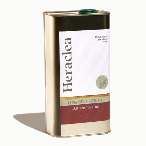 Heraclea - Mature Harvest - Extra Virgin Olive Oil - Organic Olive Oil - Cold Pressed EVOO - Polyphenol Rich EVOO - 16.9oz Bottle