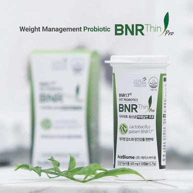 Acebiome BNRThin Pro Probiotic Lactobacillus Gasseri BNR17 10 Billion CFU d Digestive Health 30 Capsules