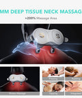 Skg H7 Neck Massager For Pain Relief Deep Tissue, Shiatsu Neck And Shoulder Massager 4D Electric Kneading Massager With Heating Relax At Home Office Car, For Men Women, Maye Musk'S Choice