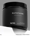 Toniiq Ultra High Strength Glutathione Capsules 1000mg Concentrated Formula 98%+ Highly Purified and Bioavailable Non GMO Fermentation 240 Capsules Reduced Glutathione Supplement