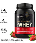 Optimum Nutrition Gold Standard 100% Isolate Strawberry Cream 720 G