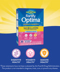 Nature'S Way Fortify Optima Daily Probiotic For Women, 50 Billion Live Cultures, Digestive And Immune Health Support Supplement*, 30 Vegan Capsules