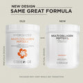 Codeage Multi Collagen Protein Powder Peptides 2-Month Supply Hydrolyzed Type I II III V X Grass Fed All in One Super Bone Broth Collagen Supplement Non-GMO 20 Ounces