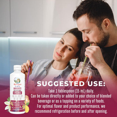 Maryruth Organics Elderberry Liquid with Vitamin C and Zinc for Adults & Kids | 7 in 1 Immune Support & Defense Liquid Vitamins | Vegan | Gluten | Non-GMO | 30 Servings