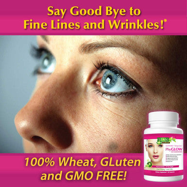 LEAN Nutraceuticals PhyGLOW Phytoceramides Ceramide Supplement with Multivitamins A, C, D, E - Skin Care Hydration Restoring Pills, Super Vegan Anti-Aging Wrinkle Support for Women and Men 30 Capsules
