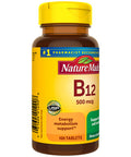 Nature Made Vitamin B Mcg Tablets For Metabolic Health 100 Count