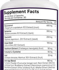Age Resveratrol, Berberine, Grape Seed Extract, Quercetin, Polyphenol Supplement For Women And Men With Noni Extract, N-Acetyl Cysteine, Acai Extract - 120 Capsules