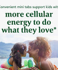MegaFood Kids B Complex - B Complex Vitamin Supplement - 8 B Vitamins With Vitamin B6 Vitamin B12 Folate Biotin & More - Supports Cellular Energy Production - Vegetarian Gluten Free - 30 Mini Tabs