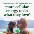 MegaFood Kids B Complex - B Complex Vitamin Supplement - 8 B Vitamins With Vitamin B6 Vitamin B12 Folate Biotin & More - Supports Cellular Energy Production - Vegetarian Gluten Free - 30 Mini Tabs