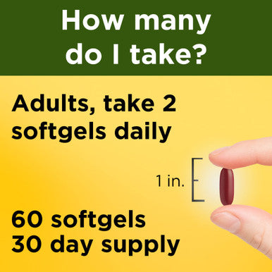 Nature Made Cranberry With Vitamin C Dietary Supplement For Immune And Antioxidant Support 60 Softgels 30 Day Supply