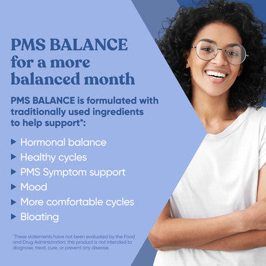 Eu Natural Balance PMS Vitamins for Women - Hormone Balance for Women Menstrual & PMS Relief - Bloating Cramping Mood Swings Restlessness Clear Skin - Primrose Oil Black Seed Oil & DIM - 60 Liquid Softgels