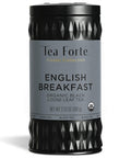 Tea Forte Loose Tea Canister Black Tea Makes 35-50 Cups (English Breakfast)