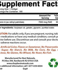 Best Naturals Vitamin A 25000 IU (7500 mcg) Non-GMO Formula Supports Healthy Vision & Immune System and Healthy Growth & Reproduction 180 Softgels (180 Count (Pack of 1))