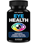 Saint Mingiano Eye Health & Vision Vitamins Supplement 60 Capsules - Supports Eye Strain, Dry Eyes, And Vision Health - Supports Vision, Ocular And Macular Health, Aids Blue Light Strain - 14 Active Ingredients.