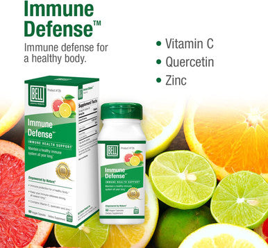 Bell Immune Defense Immune Support Supplement A Natural Herbal Supplement To Protect Boost The Immune System Unique Blend Of Vitamin C Zinc And Quercetin Sold Directly By The Manufacturer