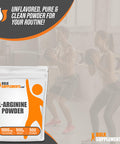 Bulksupplements.Com L-Arginine Powder - Arginine 1000Mg, Arginine Supplement - Nitric Oxide Supplement, Unflavored & Gluten Free, 1000Mg Per Serving, 500G (1.1 Lbs) (Pack Of 1)