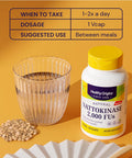 Healthy Origins Nattokinase 2, 000 FU's Multi Vitamins, 100 Mg, 180 count, Pack of 1