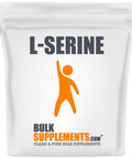 BulkSupplements L-Serine Powder - Brain Supplement - Sleep Powder - Mental Focus - Amino Acid Nutritional Supplements (1 Kilogram)