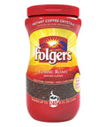 Folgers Instant Coffee Crystals, Classic Roast, 24 Ounces