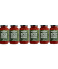Sonoma Gourmet Seven Veggie Pasta Sauce | Vegan, USDA Organic, Non-GMO, Gluten-Free and No Sugar Added | Made With Fresh Ingredients | 25 Ounce Jars (Pack of 4)