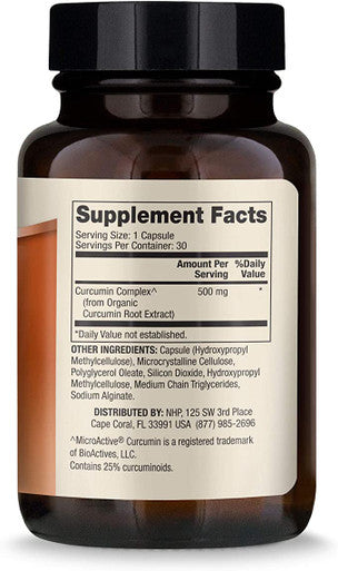 Dr. Mercola, Curcumin Advanced, 500mg, 30 Servings (30 Capsules) Curcumin Supplements, Curcumin Spice, non GMO, Soy-, Gluten-, Curcumin Root Extract