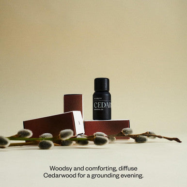 Vitruvi Cedarwood, 100% Pure Premium Essential Oil (0.3 fl.oz)