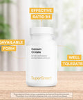 Supersmart Calcium Orotate Combined with Magnesium Orotate Strengthen Bones Help with Cramps Spasms Stress Relief Sleep Aid NonGMO Gluten Free 60 Vegetarian Capsules