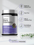 Horbaach Black Elderberry 180 Capsules
