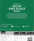 Starbucks Pike Place Decaf Coffee, Keurig (100684)