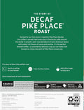 Starbucks Pike Place Decaf Coffee, Keurig (100684)