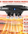 Failenfeivp 16 Head Massage Deep Tissue Massager Gun 2600Mah Massage Gun Deep Tissue With Type-C Fast Charging 3 Massage Modes & 30 Intensities Suitable For Muscle Soreness In The Waist ShouldersNeck After Work