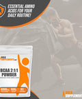 Bulksupplements.Com Bcaa 2:1:1 Powder - Branched Chain Amino Acids. Bcaa Powder, Bcaas Amino Acids Powder - Unflavored & Gluten Free, 6000Mg Per Serving - 83 Servings, 500G (1.1 Lbs)