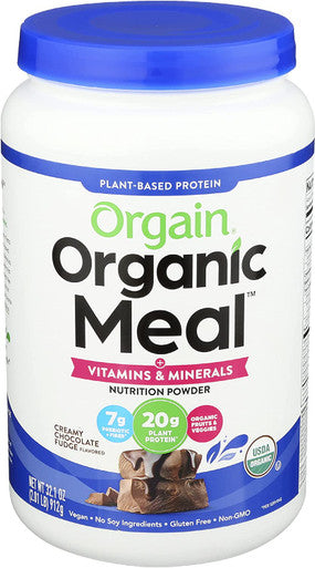Orgain Meal Replacement Creamy Chocolate Fudge Organic 32.16 Ounce