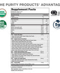 Certified Organic Juice Cleanse OJC Plus Berry Surprise Purity Products 30 Organic Veggies and Fruits 5 Grams of Fiber Promotes Energy and Digestive Function 12.28 oz 348 g 30 Servings