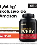 Optimum Nutrition Optimum 296134 Nutri Gold Standard Whey Chocolate 1.67 Kg