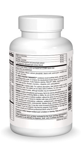 Source s St. John's Positive Thoughts - Supports A Good Mood - 90 Tablets