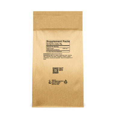 PURE ORIGINAL INGREDIENTS Methylsulfonylmethane Msm Powder (2 Lbs), Always Pure, Natural Sulfur Dietary Supplement
