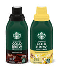 Starbucks Cold Brew Coffee Concentrate, Caramel Dolce Flavored Iced Coffee, 32 fl oz