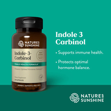 Nature S Sunshine Indole 3 Carbinol 60 Capsules For Women
