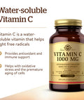 Solgar Vitamin C 1000 Mg 90 Tablets - Antioxidant & Immune Support Overall Health Healthy Skin & Joints - Bioflavonoids Supplement - Non-Gmo Vegan Gluten Free Kosher - 90 Servings