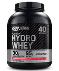 Optimum Nutrition Platinum Hydro Whey Hydrolysed Whey Protein Isolate Powder With Essential Amino Acids Glutamine And Bcaa Super Strawberry Flavour 40 Servings 1.6 Kg