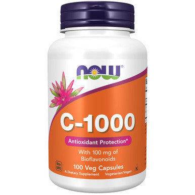 Now Foods C-1000 With 100 Mg Of Bioflavonoids 250 Veg Capsules