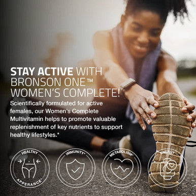 Bronson One Daily Women S Complete Multivitamin Multimineral Once-Daily Multi For Active Women, 180 Tablets