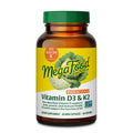 MegaFood Vitamin D3 5000 IU (125 mcg) - Vegetarian Supplements with Vitamin D3 K2 - Supports Bones Teeth Muscles & Immune Health - Certified Non-GMO - 60 Mini Capsules